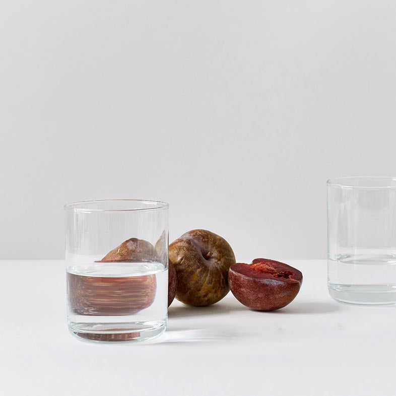 Set of 6 Clear Glasses